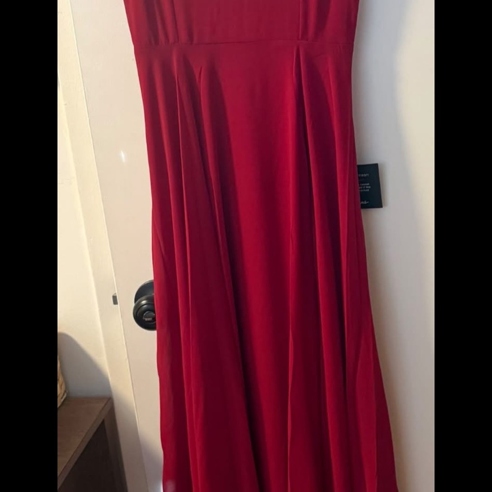 Lulu's Red Maxi Dress
